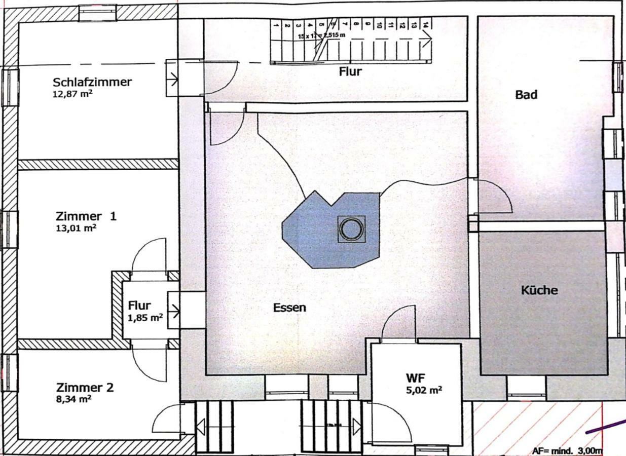 Ferienhaus Wernfels - Fraenk. Seenland 施帕尔特 外观 照片